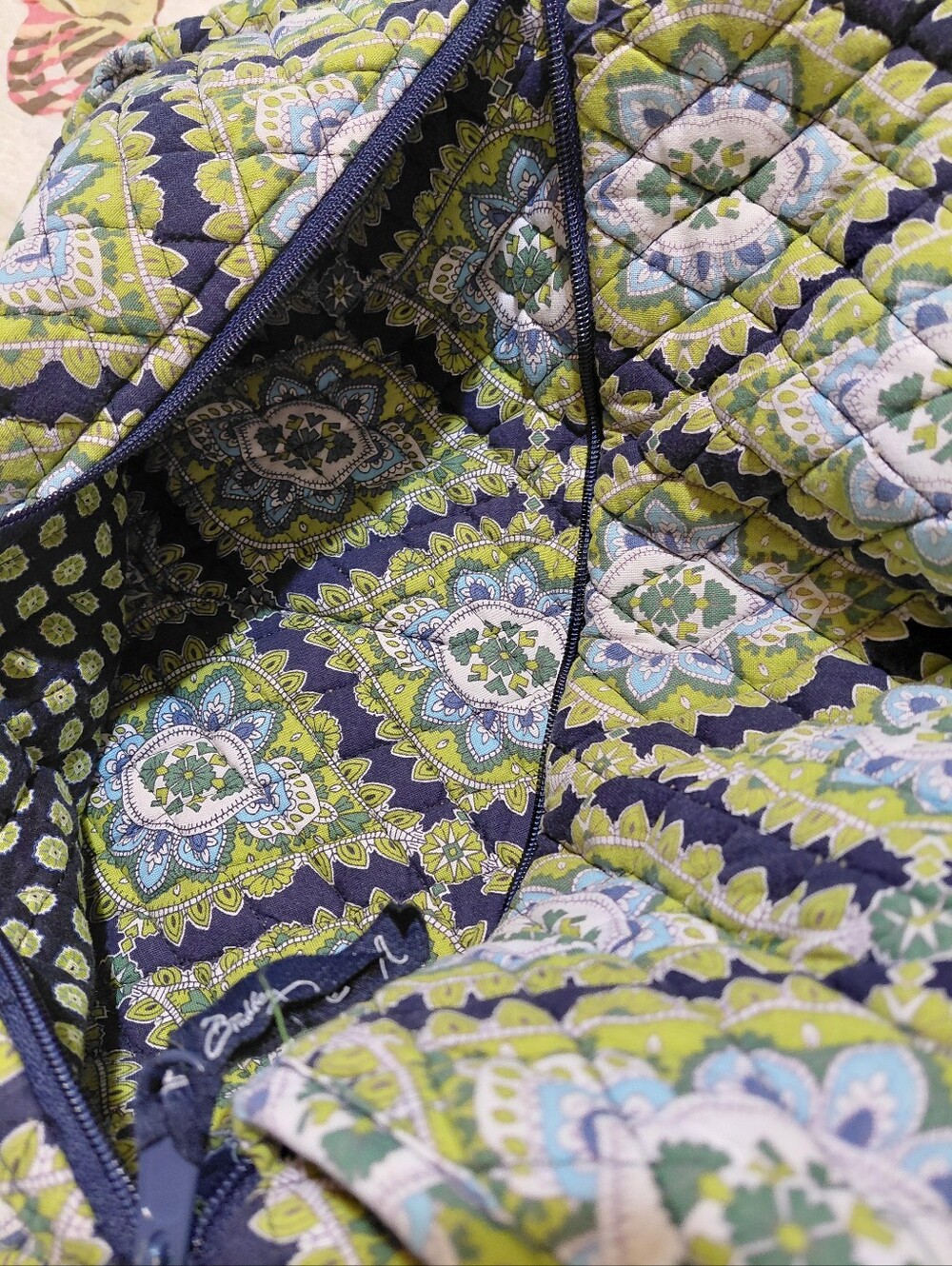 Vera Bradley Messenger School Computer Bag Crossbody Cambridge Retired Lrge - Picture 7 of 7